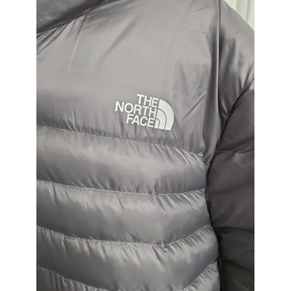 The North Face Mens 2025 - Classic Down Hooded Jacket - Smoked Pearl XL